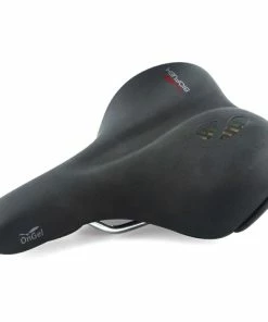 Selle BioFlex OnGel -Vélos de route Magasin de vente BioFlex onGEL G1 MEN Leisure Saddles Black SRA926