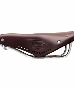 Selle Femme Brooks England B17S Imperial -Vélos de route Magasin de vente Brooks England B17 Carved Short Ladies Saddle Saddles Brown NotSet B211DILA17205 3