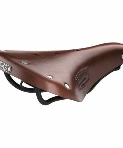 Selle Femme Brooks England B17 Standard S -Vélos de route Magasin de vente Brooks England B17 Short Saddle Saddles Brown B211DA07205 5