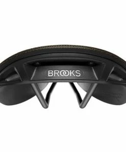 Selle Brooks England Cambium C17 All-Weather 65 Selle Brooks England Cambium C17 All-Weather -Vélos de route Magasin de vente Brooks England Cambium C17 All Weather Saddle Saddles Mud Green C201000A00401 4