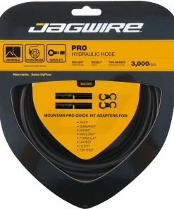 Jagwire Pro Hydraulic Hose -Vélos de route Magasin de vente Jagwire Pro Hydraulic Hose Brake Cables Stealth Black Not Set JBK416 1