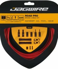 Kit De Frein Jagwire Pro (route) -Vélos de route Magasin de vente Jagwire Road Pro Brake Kit Brake Cables Red NotSet JCK204