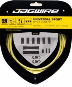 Kit De Câbles De Freins Jagwire Universal Sport -Vélos de route Magasin de vente Jagwire Universal Sport Brake Cable Kit Brake Cables Maize Gold NotSet JBC03MZ