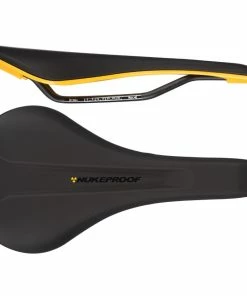 Selle Nukeproof Vector AM Comp (chrome-molybdène) -Vélos de route Magasin de vente Nukeproof Vector AM Comp Cro Mo Saddle Performance Saddles Black Yellow NotSet 5