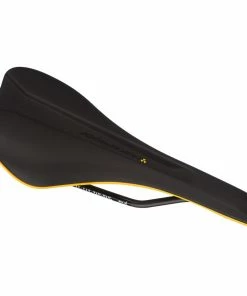 Selle Nukeproof Vector AM Comp (chrome-molybdène) -Vélos de route Magasin de vente Nukeproof Vector AM Comp Cro Mo Saddle Performance Saddles Black Yellow NotSet 6