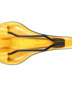 Selle Nukeproof Vector DH Pro (titane, Alliage) 10 Selle Nukeproof Vector DH Pro (titane, Alliage) -Vélos de route Magasin de vente Nukeproof Vector Downhill Pro Ti Alloy Saddle Saddles Black Yellow NotSet 80511610014 1
