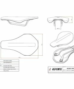 Repente Magnet Grip Saddle -Vélos de route Magasin de vente Repente Magnet Technical 1000x1000