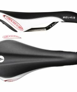Selle SDG Bel Air RL (rails En Titane/alliage) -Vélos de route Magasin de vente SDG Bel Air RL Saddle with Titanium Alloy Rails Performance Saddles Black White 06059 2