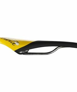 Selle Selle Italia Superflow TDF -Vélos de route Magasin de vente Selle Italia Superflow TDF Saddle Saddles Black Yellow 041P130IKA001 1