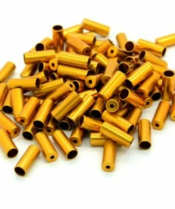 Transfil Trade Pack 5mm Brake Ferrule -Vélos de route Magasin de vente Transfil Trade Pack 5mm Brake Ferrule Brake Cables Spares Gold KB61G