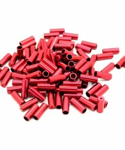 Transfil Trade Pack 5mm Brake Ferrule -Vélos de route Magasin de vente Transfil Trade Pack 5mm Brake Ferrule Brake Cables Spares Red KB61R