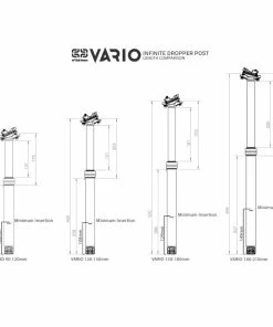 E.thirteen Vario Dropper Seatpost -Vélos de route Magasin de vente VarioDropperFrameFit 1 1024x1024