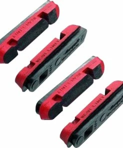 Lot De 4 Gommes D'étrier Campagnolo Carbone